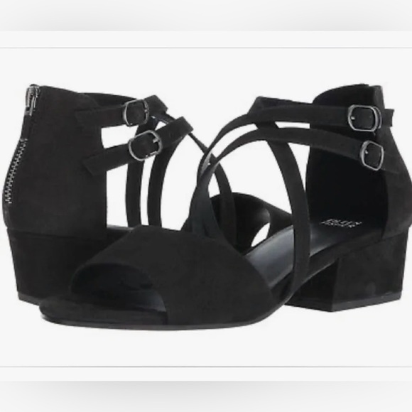 Eileen Fisher Shoes - Black Lace-Up Women's Sandals